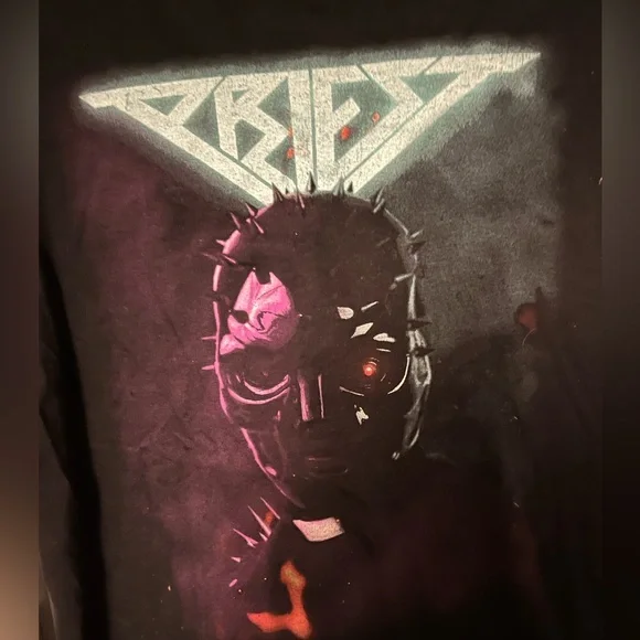 RARE Priest Body Machine T Shirt Size M EUC Electronic Music Shirt Sweden Band - Picture 2 of 6